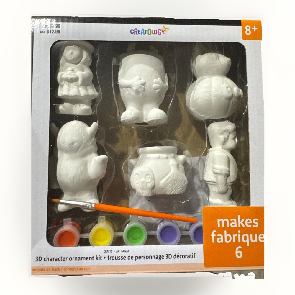 Michaels Creatology 3D Halloween Character Ornament Kids Craft Kit